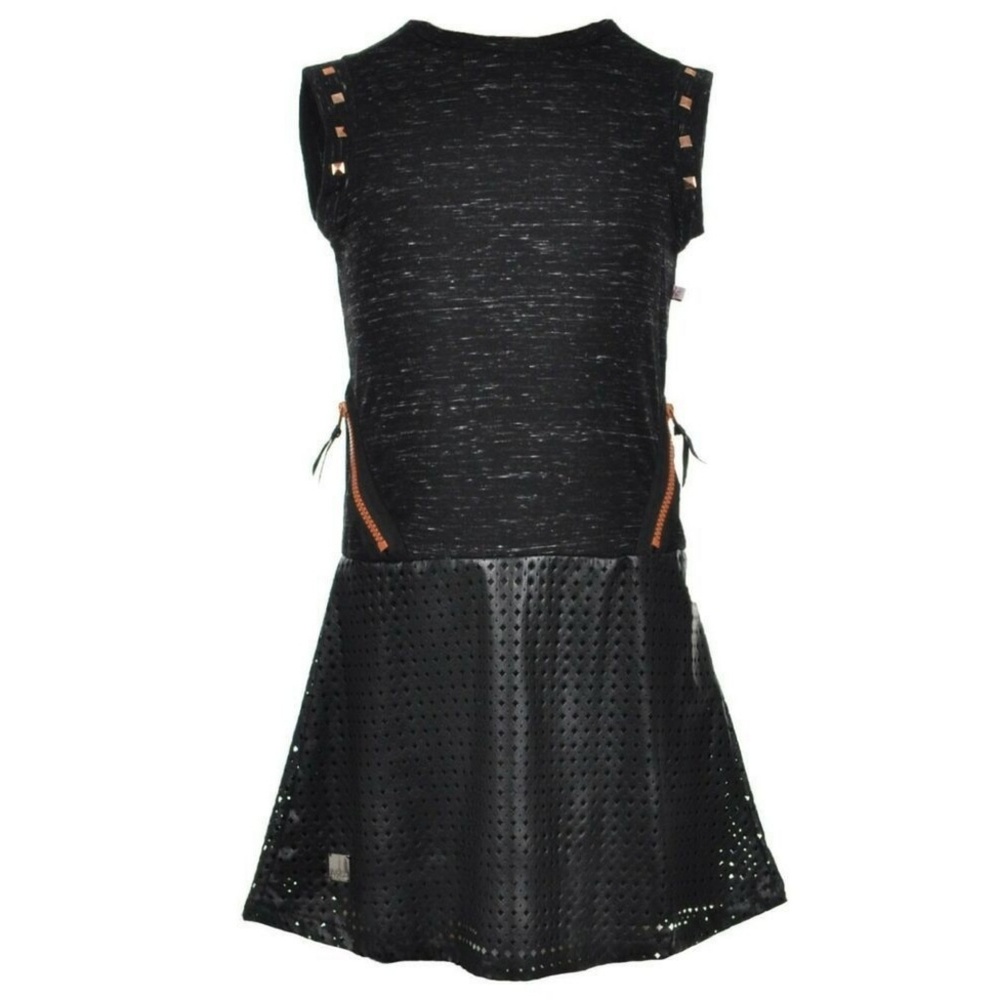 2 Kooba big girl's faux leather dress